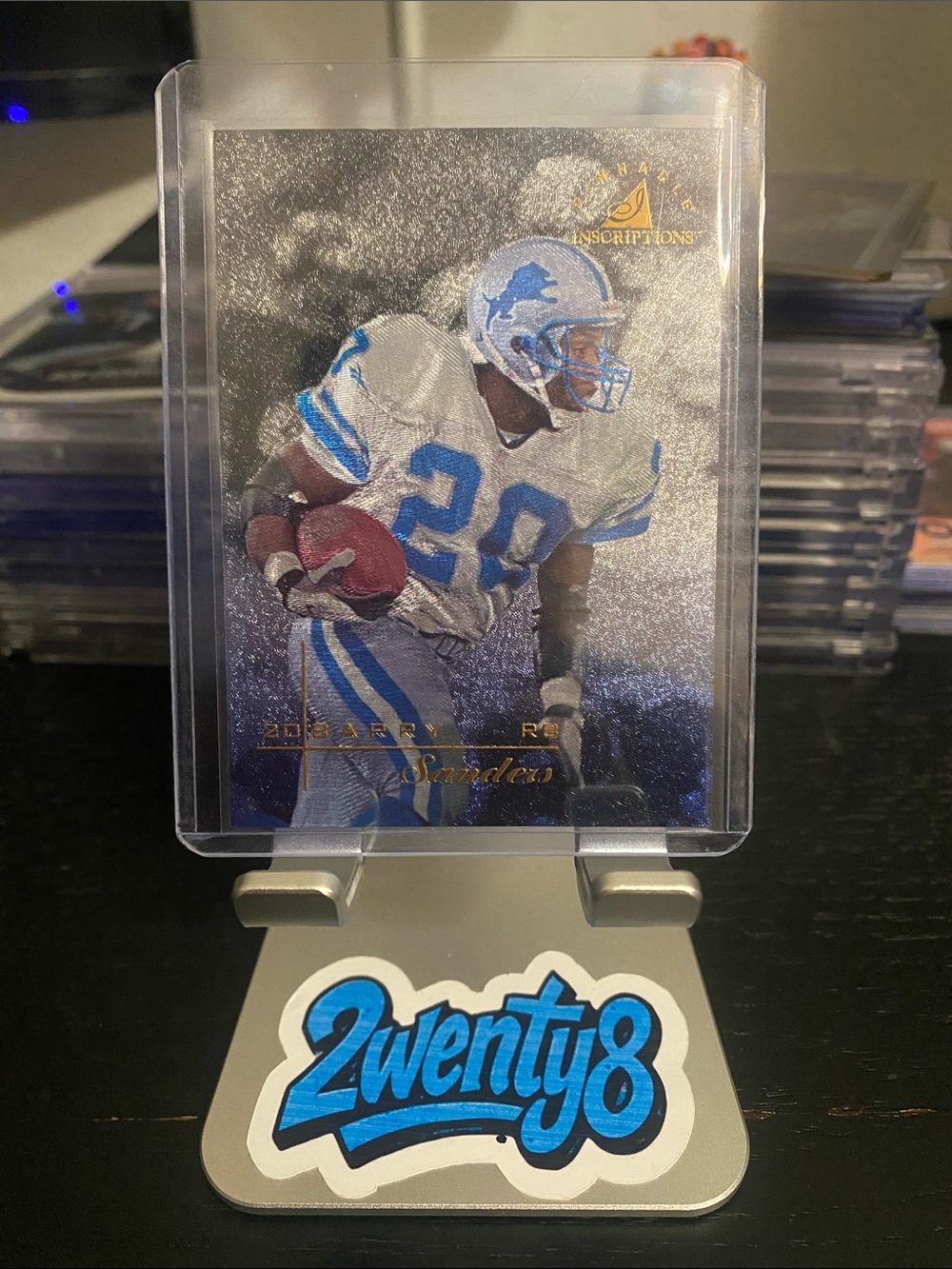 1997 Pinnacle Inscriptions Barry Sanders #20